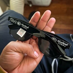 Tito's Handmade Vodka Black Sunglasses